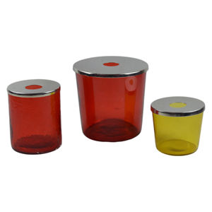 Vela votiva de colores con diseño de acabado pintado Vela y soporte T-light Home Villa Cena y diseño de boda - Product Image 1