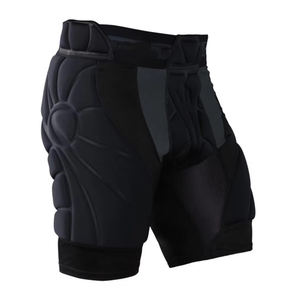 กางเกงขาสั้นป้องกันคุณภาพสูง ระบายอากาศดี ออกแบบตามสั่ง ขายส่ง บริการ OEM แบรนด์ส่วนตัว สินค้ามาใหม่ สำหรับผู้ชาย ผู้ใหญ่ สีพื้น - Product Image 4