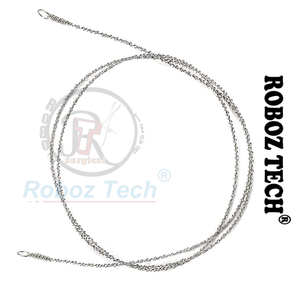 Acero inoxidable 50cm Gigli Saw Alambre trenzado Sierra de alambre Ortopédico Neuro Quirúrgico Instrumentos Quirúrgicos - Product Image 1
