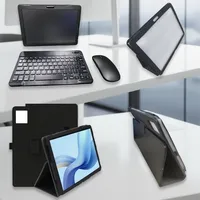 Tablet Educativa Android 15 de 10.1 Pulgadas, 6GB RAM, 64GB, Octa Core, 4G LTE, Doble SIM, WiFi, para Estudio y Aprendizaje con Teclado