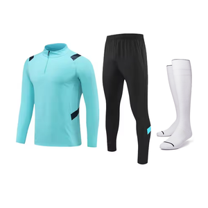 Chándales de fútbol de diseño personalizado con calcetines con etiqueta privada para entrenamiento y uso de partidos - Product Image 5