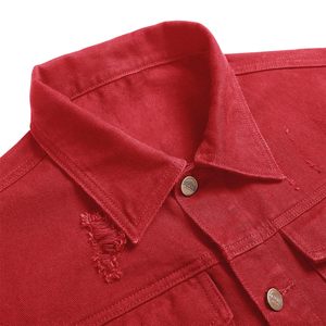 Nouvelle Veste en Jean pour Homme 100% Coton, Style Décontracté, Coupe-Vent, Logo Frontal, Séchage Rapide, Respirante, Hiver, Grandes Tailles - Product Image 5