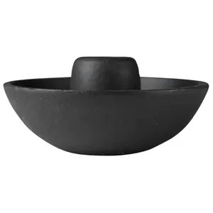 Cast Iron <b>Candle</b> <b>Holder</b> T-light Home Decor Stylish Black Metal <b>Candle</b> <b>Holder</b> Home Hotel Living Room - Product Image 5
