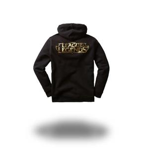 Alta calidad OEM personalizado logotipo bordado 100% algodón sudaderas con capucha para hombre ropa de invierno técnicas teñidas lisas a prueba de viento - Product Image 2