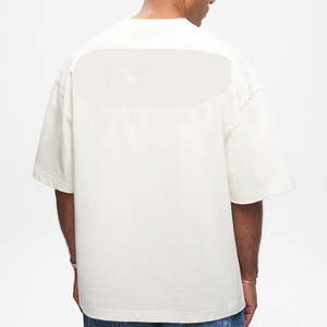 T-shirt pour homme en coton 100% coupe classique, tissu lourd, respirant et à séchage rapide, couleur/logo personnalisable - Product Image 6