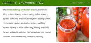 Línea de Producción de Pasta de Tomate Concentrada, Llenado y Filtrado de Salsa de Tomate, Línea Completa Automática para la Elaboración de Pasta de Tomate en Lata - Product Image 4