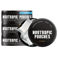 Vigo en stock, votre marque, Alpha Nootropique efficace, sachets d'énergie naturels à base de champignons, boîte de 0 calorie, sachets nootropiques