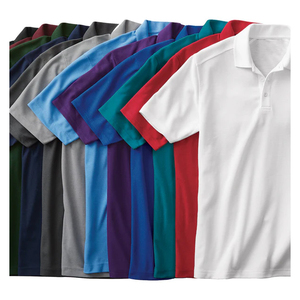 Amriss Unisex para Polo al por mayor de algodón personalizado transpirable Terry sólido Oficina uniforme escolar proveedor Bangladesh para - Product Image 4