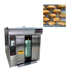 Good Price 8Trays Rotary <b>Oven</b> for Bakery Video Technical Support Bread Production Line Altuntop Trolley Rotary <b>Oven</b> Manufacturer - Product Image 1