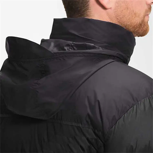 Veste matelassée coupe-vent chaude pour homme, avec fermeture éclair, idéale pour le sport et l'automne, personnalisable avec logo - Product Image 6