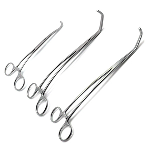 Pinces chirurgicales incurvées en acier inoxydable de haute qualité 2026 pour chirurgie hospitalière SUAVE SURGICAL INSTRUMENTS - Product Image 1