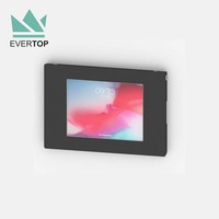LSW06 Kiosque mural affleurant pour tablette Support mural 10 pouces Kiosque mural antivol pour iPad 10e génération pour Samsung 8 13