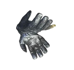 ถุงมือหนังสีดําต้านทานการตัดจากปากีสถาน มือและนิ้วความปลอดภัยตัดถุงมือป้องกันเข็มถุงมือป้องกันมีด - Product Image 4