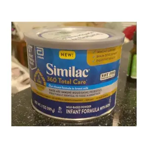 Similac 360全面护理非转基因准备喂养婴儿配方奶瓶-每个2盎司/12ct