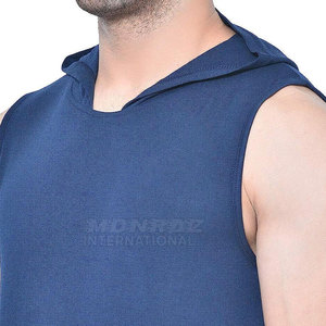 2025 sudaderas con capucha sin mangas para hombres, sin mangas Fitness informales para sudaderas con capucha, culturismo, sudaderas con capucha sin mangas para hombres 2025 - Product Image 6