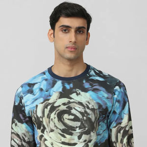 Precio barato sudaderas de algodón de manga larga para hombres pulóver Sudadera de cuello redondo en blanco sudadera con logotipo personalizado para hombres - Product Image 4