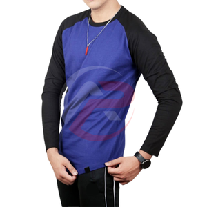 Vente en gros Chemise en coton à manches longues imprimée sur mesure pour hommes, séchage rapide et respirante avec motif solide - Product Image 3