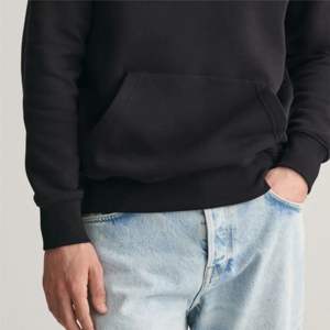 Sudadera con Capucha Personalizada para Hombre, 100% Algodón, Gruesa, con Hombros Caídos, Bolsillos con Doble Cremallera y Capucha, Lavado Ácido con Efecto Desgastado por el Sol - Product Image 3