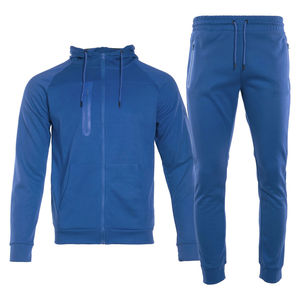 2025 venta al por mayor OEM por encargo Casual transpirable 100% poliéster polar hombres chándal Unisex conjuntos colores personalizados - Product Image 1