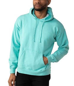 Custom <b>Men</b> <b>Pullover</b> Hoodies-100% Cotton Fleece Winter Streetwear Workout Custom Print & Logo - Product Image 1