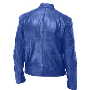 Veste en cuir de vache pour homme, style hiver dernière tendance, col montant, respirante, personnalisable par sublimation, style urbain, meilleure vente en gros - Product Image 4