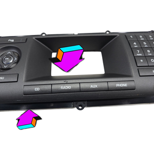 Clavier de commande de navigation/radio pour Land Rover Range Rover Evoque 1ère série EJ32-18C858-AC (11>) - Product Image 5