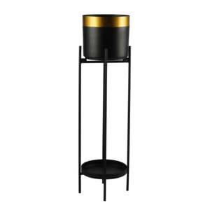 Best-Selling Gold White Marble Tripod Planter New Design for Garden Decor Powder Coated Digital Material at Wholesale Prices - Product Image 2
