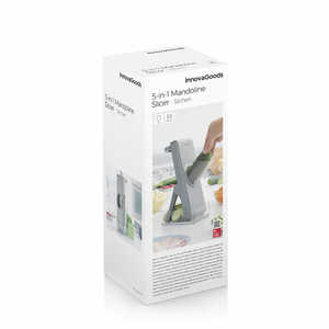 Cortador de Verduras Plegable 5 en 1 InnovaGoods Slichen, Mandolina de Plástico, Ecológico y Seguro, Operación Manual para Uso Doméstico - Product Image 2