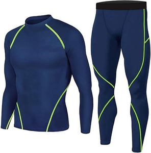 Ropa Deportiva de Compresión para Hombre, Sublimación de Marca Privada, MOQ Bajo, Ropa de Compresión Deportiva de Invierno, Mangas de Sublimación - Product Image 5