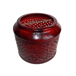 Support de lampe à thé votive en métal bicolore pour la décoration de la maison Halloween Mariage Événements pour la décoration de table - Product Image 1
