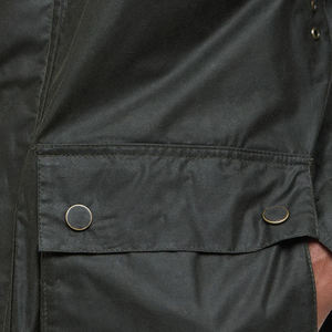 Wholesale <b>Men</b> Vintage <b>Men</b> Waxed Canvas <b>Jacket</b> 100% Cotton Waterproof <b>Utility</b> Coats Workwear Windproof Corduroy Collar <b>Jackets</b> - Product Image 4