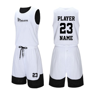 Tenue de sport de qualité supérieure personnalisée, uniforme de basket-ball à séchage rapide, nom d'équipe personnalisé, uniforme de basket-ball en gros pour hommes - Product Image 1