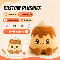 Fabricant de jouets en peluche alimentaires personnalisés, peluches alimentaires kawaii super douces en coton PP, OEM ODM, logo personnalisé, vente en gros, promotionnel