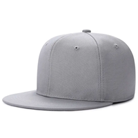 Casquette Souple Non Structurée Hip Hop à Bord Plat avec Logo Personnalisé de Haute Qualité, Broderie 3D, Réglable, Imperméable, 100% Coton, pour l'Extérieur