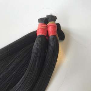 Livraison gratuite cheveux vierges vietnamiens bruts non transformés, paquets de cheveux humains en vrac fournisseur vietnamien trame de génie - Product Image 1