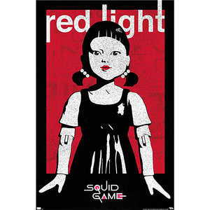 Affiche d'anime Red Light Netflix Squid Game - Product Image 1