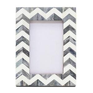 Marco de fotos de madera de ágata de tamaño personalizado, marco de fotos con incrustaciones de hueso Natural de - Product Image 1