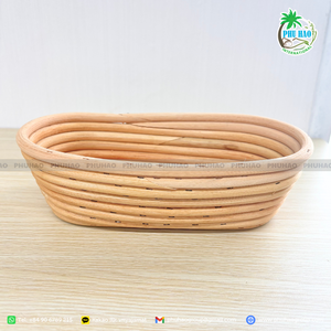 HOT ITEM From Vietnam Factory Natural Rattan <b>Bread</b> Proofing <b>Basket</b> for Perfect Artisan Loaves - Product Image 6