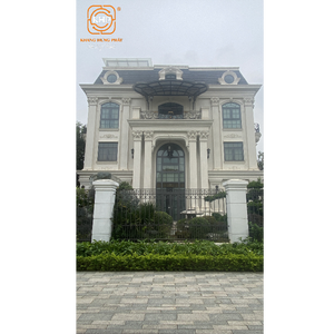 Clôture de cour en fer forgé KHP de haute qualité, belle clôture à piquets galvanisée, sécurité pour la maison et les zones résidentielles. - Product Image 4