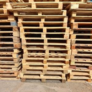 Tableros de transporte de madera de pino duraderos fuertes 1200x1200 Euro Pallets Ideal para almacenamiento y envío Disponible en stock - Product Image 4