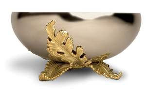 Nuevo Tazón de Chocolate de Metal Dorado de Primera Calidad con Superficie Pulida para Exhibición de Postres Modernos y Decoración de Mesa de Comedor - Product Image 2