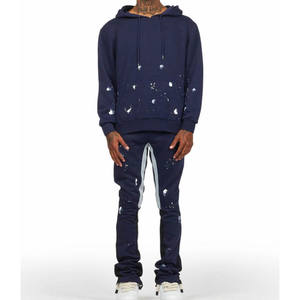 Ensemble de survêtement de jogging pour homme, tenue d'entraînement athlétique, respirante, pour la course à pied, la salle de sport, le fitness, vêtements décontractés - Product Image 3