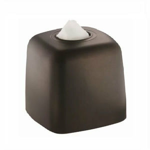 Boîte à mouchoirs en métal brun uni au design durable, parfaite pour le stockage et l'organisation de la vaisselle à la maison, à l'hôtel et au restaurant - Product Image 1