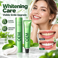 Emballage personnalisé OEM en aluminium et plastique pour tubes de dentifrice, compatible avec l'impression offset et les couleurs personnalisées, capacité 30-400 ml