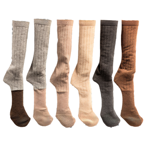 Calcetines deportivos por encima de la rodilla para hombre, para entrenamiento juvenil, transpirable, de punto, toalla antideslizante para fútbol, absorbente de sudor para otoño - Product Image 3