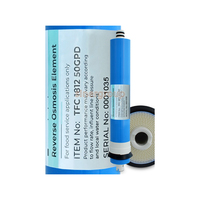Kit de démonstration d'osmose inverse portable électrique 4 étapes pour usage domestique, avec pompe de surpression et testeur TDS, format valise de voyage