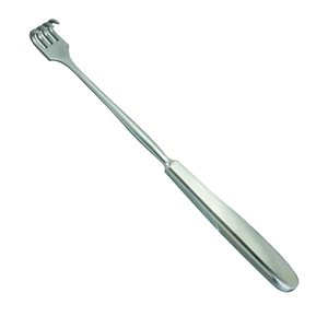 Rétracteur 203 mm de long, aigu, à 1 pointe, en acier inoxydable chirurgical, ensemble d'instruments manuels, fabricant au Pakistan - Product Image 1