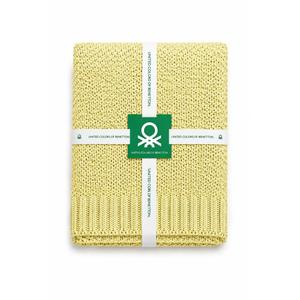 Be-Var-01-Ye Couverture 100% Acrylique Jaune 130*170 Cm - JAUNE - Product Image 1