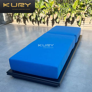 Chaise longue d'extérieur <span class=keywords><strong>en</strong></span> aluminium, <span class=keywords><strong>transat</strong></span> de jardin, mobilier de terrasse, chaise de plage <span class=keywords><strong>en</strong></span> métal - Product Image 3