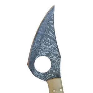 Cuchillo de Caza de Hoja Fija de Acero Inoxidable de Grado Industrial Hecho a Mano con Funda de Cuero, Personalizable OEM, Garantía de 3 Años - Product Image 5